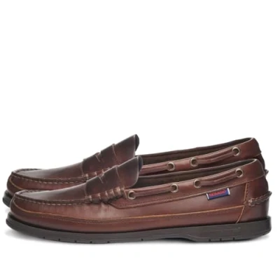 Image of Sebago Men&#039;s Sloop Boat Shoe, Brown (Brown Gum 925),12 UK,47 EU