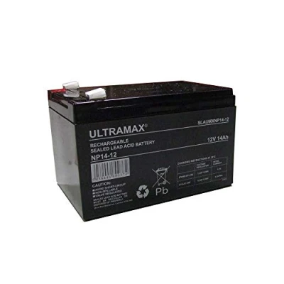 Image of RBC4 Replacement Battery RBC 4 for APC 650 etc UPS Ultramax 12v 14Ah