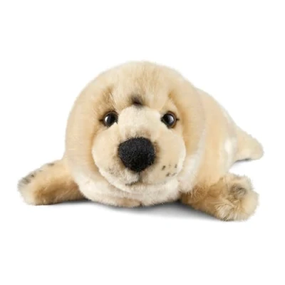 Image of Living Nature Large Seal, Realistic Soft Cuddly Ocean Toy, Naturli Eco Friendly Plush, 32cm