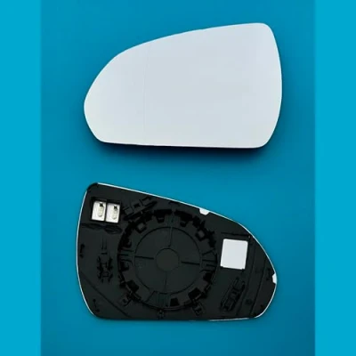 Image of Compatible with HYUNDAI i30 (2017 to 2023) Wing Mirror Glass Heated Base Left Hand Passenger Side