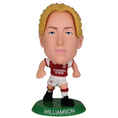 Image of SoccerStarz Arsenal Women Leah Williamson Home Kit (Classic Kit)