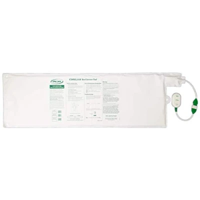 Image of Replacement/Add on Cordless Bed Sensor Pad 10in x 30in Works with 433 EC and CMU only
