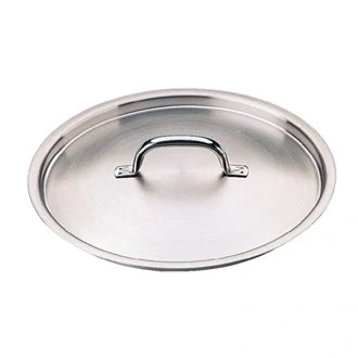 Image of Vogue M952 Stainless Steel Lid, 320 mm Diameter, White