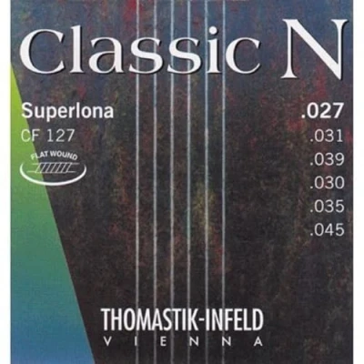 Image of Thomastik Saiten für Klassik Gitarre Classic N Series Satz Superlona Light CF128 Flatwound