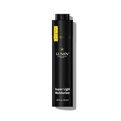 Image of Lumin Super Light Moisturiser Men Skin Care for Men, Ideal Control Oily Skin, Reduce Appearance of Fine Lines, Boost Hydration With Hyaluronic Acid, Daily Use, 50ml