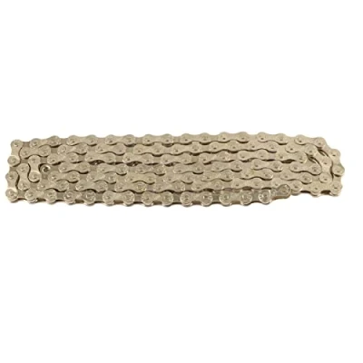 Image of Keenso Bicycle Chain High Strength 116 Links 6/7/8 Speed Bike Mountain Derailleur Chain(Gold)