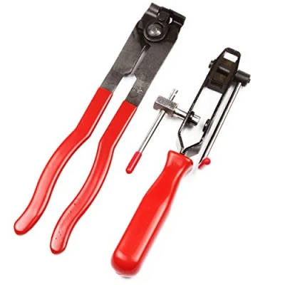 Image of Qbace 2pcs Auto Cv Joint Boot Clamp Pliers Car Banding Tool Kit Set