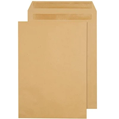 Image of Q Connect C4 Envelope 80 gsm Manilla Self Seal Pack of 250