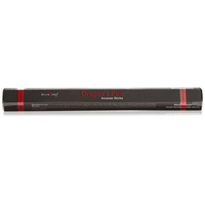 Image of Stamford Dragons Fire Incense Sticks, Length 23cm Approx 15 Sticks Per Individual Pack