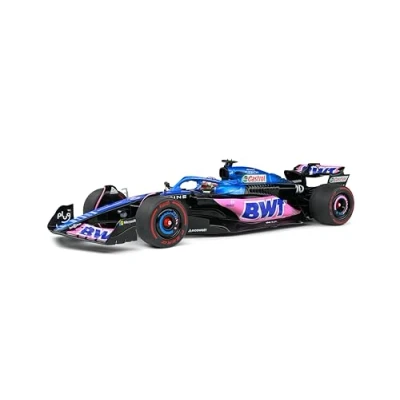 Image of Solido S1811002 1:18 ALPINE A523 BLUE P.GASLY DUTCH GP 2023 Model Car