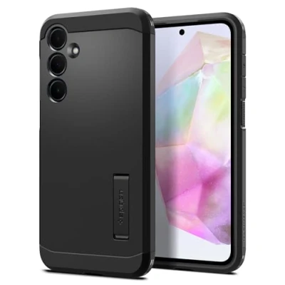 Image of Spigen Tough Armor TPU Back Cover Black Samsung Galaxy A35 5G