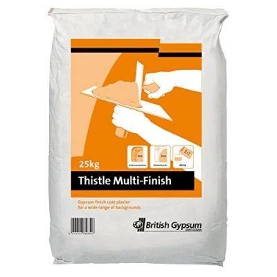 Image of Thistle 25kg Multi Finish Plaster, Off White