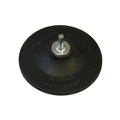 Image of Faithfull FAIABP125 Rubber Backing Pad 125mm (5in) for use with sanding pads