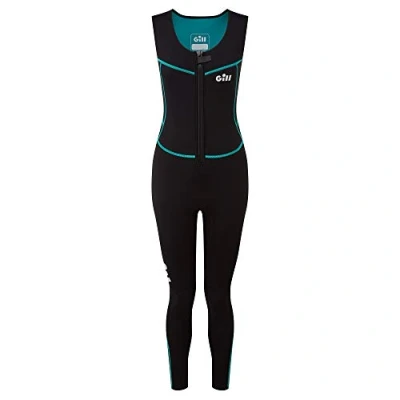 Image of Gill Womens Dynamic Long Jane Sleeveless 3mm Neoprene Wetsuit 4 Way Stretch Thermal Protection For All Water Sports Paddle Board Kayaking Sailing Swimming Surfing