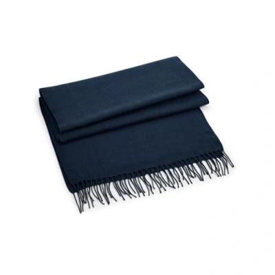 Image of Beechfield B500 Classic Woven Scarf (French Navy)