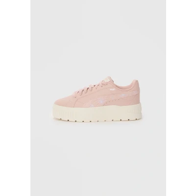 Image of PUMA Women&#039;s Karmen II Crafted Flowers Sneaker, Rose Quartz White, 3.5 UK