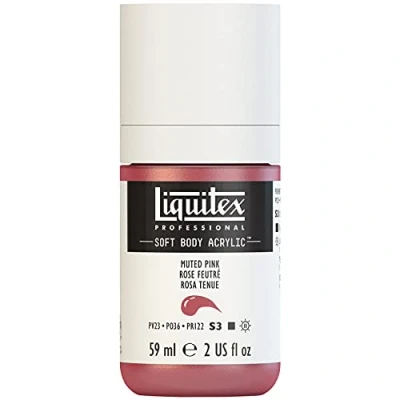 Image of Liquitex Acrylic Paint, Soft Pink, 59 ml (Pack of 1)