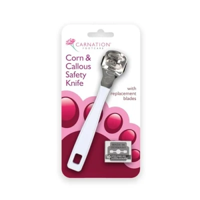 Image of CARNATION Corn &amp; Callous Safety Remover for immediate Removal of Corns and Hard Skin.