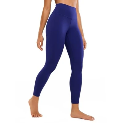 Image of CRZ Yoga Women&#039;s Butterluxe Leggings 25&#039;&#039; High Waisted Workout Gym Buttery Soft Pants Larkspur Blue 16