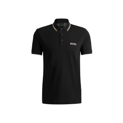 Image of BOSS Polo shirt, Men&#039;s, Size: XXL, Black two