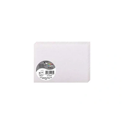 Image of Clairefontaine Ref 12584C Pollen Iridescent Folded Card (Pack of 25 Sheets) 110 x 155mm Sized, 210gsm Grained Card, Acid Free, Inkjet &amp; Laser Printer Compatible Pink