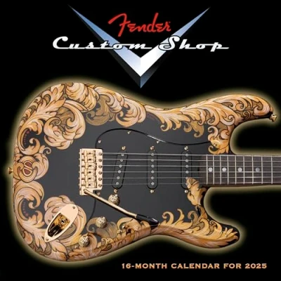 Image of Fender Custom Shop, Guitar Calendar 2025
