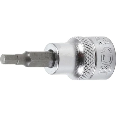 Image of BGS 2721 Bit Socket 10 mm (3/8&quot;) Drive internal Hexagon 5/32&quot;