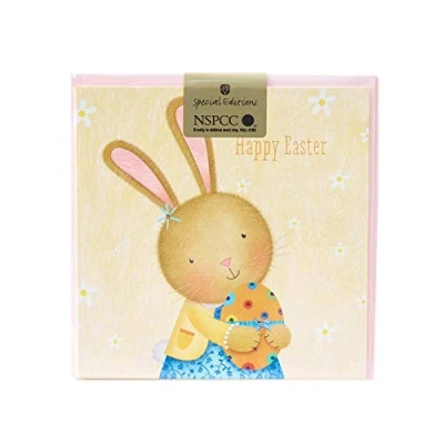 Image of UK Greetings Multipack of 6 Easter Cards for Him/Her/Friend 2 Adorable Designs