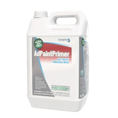 Image of Chemiphase AdPaint Primer Anti Mould Fungicidal Wash, 5 Litres, Kills and Prevents Growth (1)