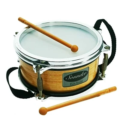 Image of REIG 733 Sounder Snare Drum with Chopsticks and Strap, Children 18m+, 19 x 8 cm