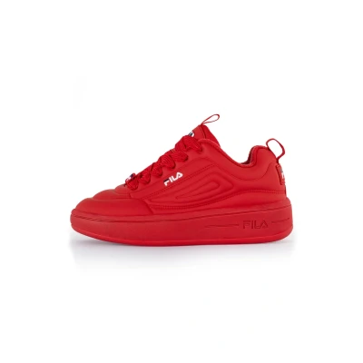 Image of Fila Superbubble Trainers, Women&#039;s, Size: 4.5, red shoes