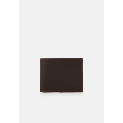 Image of Levi&#039;s Casual Classics Hunte COIN Bifold Batwin Unisex Wallet, Size: One Size, Dark brown