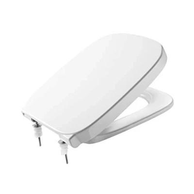 Image of Roca Debba Square Z8019B200U Seat with Soft Close Hinges in White