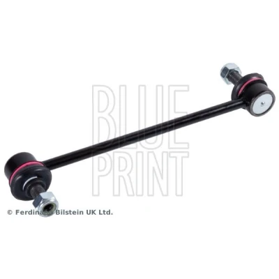 Image of 548302G000 Anti roll bar link BLUE PRINT ADG08590 Front Axle Left, Right 271mm with nuts KIA: CARENS 3