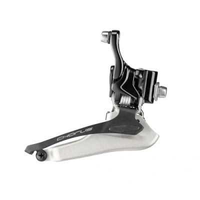Image of Campagnolo Chorus 12 Speed Front Derailleur, Braze On, Black