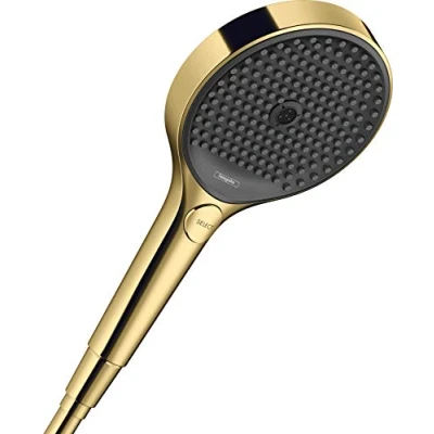 Image of handbig Rainfinity Hand Shower 130 3jet; Color: Polished Gold Optic