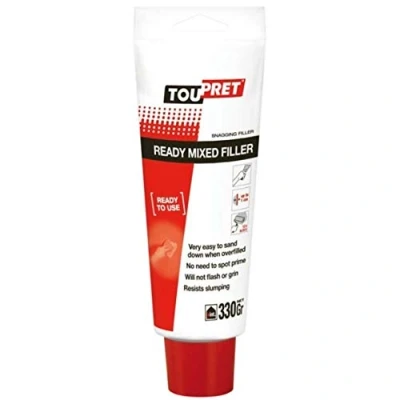 Image of Toupret Interior Ready Mixed Filler Red Tube 330 gram