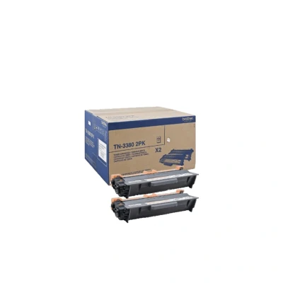 Image of Brother TN 3380TWIN Toner Cartridge Twin Pack High Yield Black