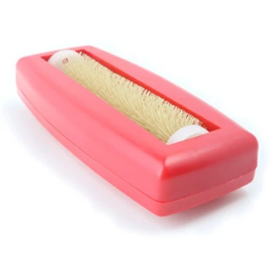 Image of Crumpy Crumb Brush Table Roller Handheld Vacuum Cleaner for Car Caravan Home (Red)