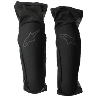 Image of ALPINESTAR Men&#039;s Paragon Plus Knee/Shin Protector, Black, Large