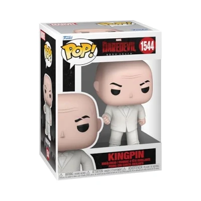 Image of Funko Pop! Marvel: Daredevil Born Again Kingpin Collectable Vinyl Figure Gift Idea Official Merchandise Toys for Kids &amp; Adults TV Fans Model Collectors and Display