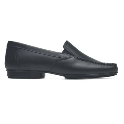 Image of Shoes for Crews Jenni Comfortable Professional Made of Leather, Slip Resistant Sole, Classic Style Office Women Black