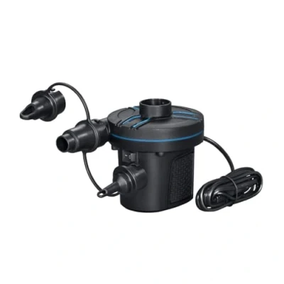 Image of Bestway PowerTouch AC Electric Air Pump, Portable 3 Nozzles 220 240V Quick Pump for Inflatable Pool Floats, Mattress, and Toys