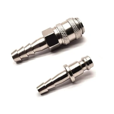 Image of TIG Welding Gas &amp; Water Quick Connector Fitting Hose 1 Set 6mm Hosetail