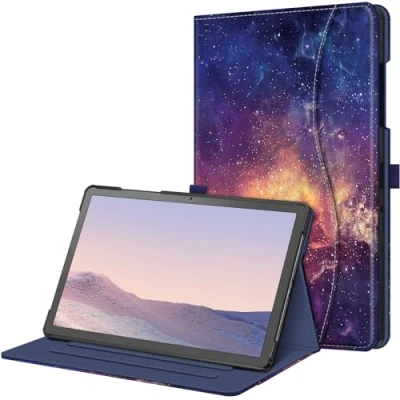 Image of Fintie Case for Samsung Galaxy Tab A9 Plus 11 Inch 2023, Multi angle Folio Protective Cover Document Slot &amp; Auto Sleep/Wake Function Tablet SM X210/X216/X218,