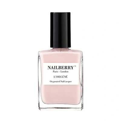 Image of Nailberry L&#039;Oxygéné Oxygenated Nail Lacquer Candy Floss, 15 ml Polish for a Healthier Manicure &amp; Long Lasting Colour 12 Free, Vegan, Halal, Cruelty Gluten Free