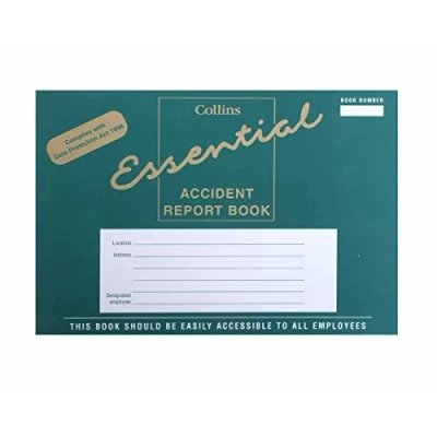 Image of Collins ARB2 Essential Accident Report Book, Green