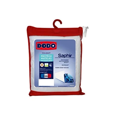 Image of Dodo Mattress Protector 2707890 Sapphire 190 x 90 cm White