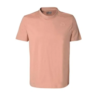 Image of Kappa CAFERS T Shirt Slim Tee Pink XXL
