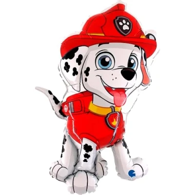 Image of Doriantrade Marshall Foil Balloon, 80 cm, Paw Patrol, Toy Balloon for Kids&#039; Party